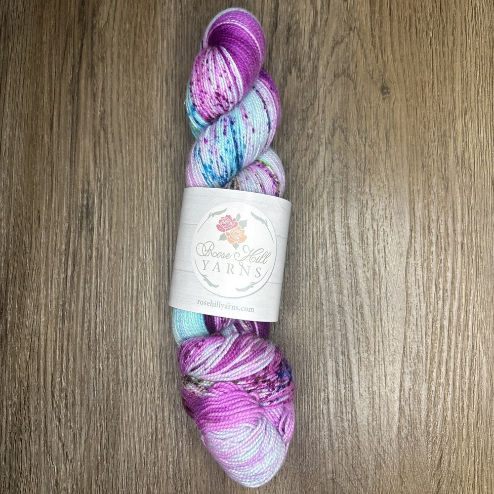 Rose Hill Yarns Fingering Weight Jingle Balls 75/25 Merino Nylon 463 Yds